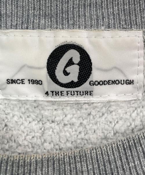 GOODENOUGH（グッドイナフ）GOODENOUGH (グットイナフ) プリントスウェット グレー サイズ:不明の古着・服飾アイテム