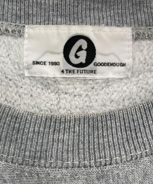 GOODENOUGH（グッドイナフ）GOODENOUGH (グットイナフ) プリントスウェット グレー サイズ:不明の古着・服飾アイテム