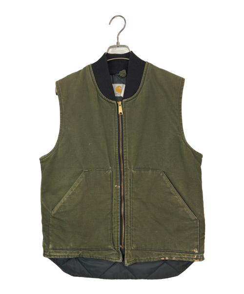 CarHartt（カーハート）CarHartt (カーハート) ダックベスト オリーブ サイズ:Ｍの古着・服飾アイテム