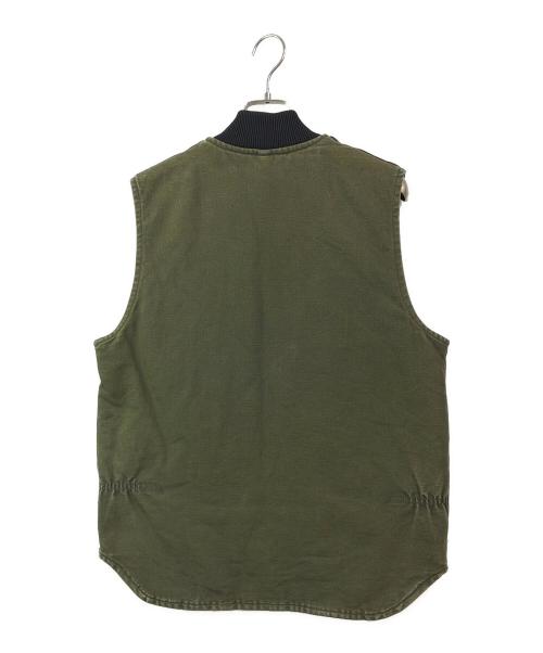 CarHartt（カーハート）CarHartt (カーハート) ダックベスト オリーブ サイズ:Ｍの古着・服飾アイテム