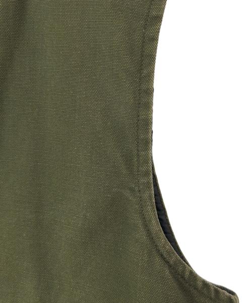 CarHartt（カーハート）CarHartt (カーハート) ダックベスト オリーブ サイズ:Ｍの古着・服飾アイテム