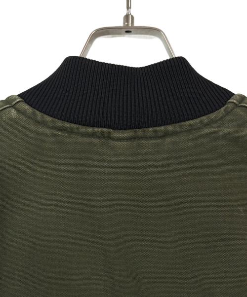 CarHartt（カーハート）CarHartt (カーハート) ダックベスト オリーブ サイズ:Ｍの古着・服飾アイテム