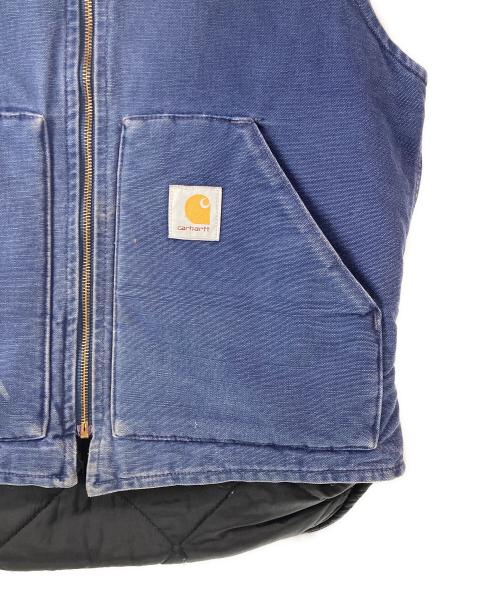 CarHartt（カーハート）CarHartt (カーハート) ダックベスト ネイビー サイズ:Mの古着・服飾アイテム