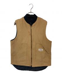 Carter's（カーターズ）の古着「ダック地ワークベスト」｜ブラウン