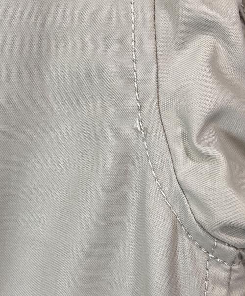 Whim Gazette（ウィムガゼット）Whim Gazette (ウィムガゼット) ナイロンツイルMA-1 ベージュ サイズ:FREEの古着・服飾アイテム