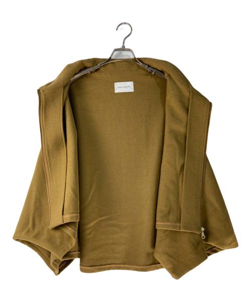 ERIKO YAMAGUCHI（エリコ ヤマグチ）ERIKO YAMAGUCHI (エリコ ヤマグチ) ジップジャケット ブラウン サイズ:Ｍの古着・服飾アイテム