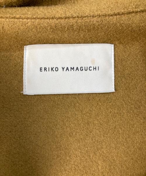 ERIKO YAMAGUCHI（エリコ ヤマグチ）ERIKO YAMAGUCHI (エリコ ヤマグチ) ジップジャケット ブラウン サイズ:Ｍの古着・服飾アイテム