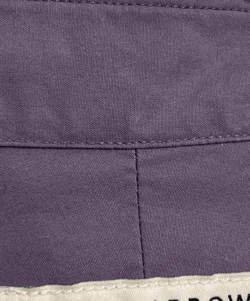 UNITED ARROWS（ユナイテッドアローズ）UNITED ARROWS (ユナイテッドアローズ) カリビアーナミルズ ポプリン レギュラーカラーシャツ パープル サイズ:XLの古着・服飾アイテム