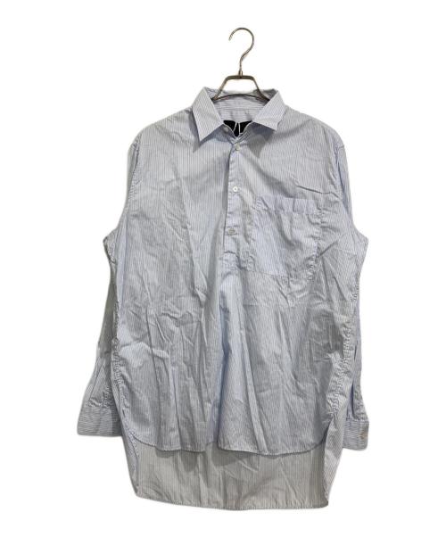 STELLA McCARTNEY（ステラマッカートニー）STELLA McCARTNEY (ステラマッカートニー) ストライププルオーバーシャツ ブルー サイズ:39の古着・服飾アイテム