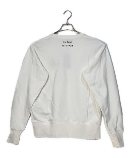 LARDINI（ラルディーニ）LARDINI (ラルディーニ) クルーネッスウェット/コットンジャージー ホワイト サイズ:Mの古着・服飾アイテム
