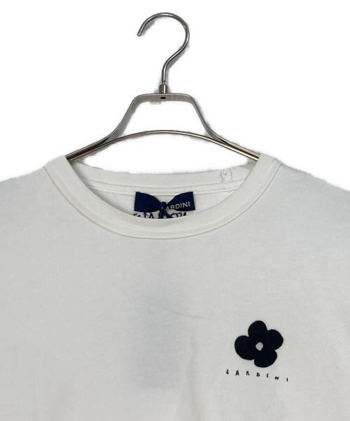 LARDINI（ラルディーニ）LARDINI (ラルディーニ) クルーネッスウェット/コットンジャージー ホワイト サイズ:Mの古着・服飾アイテム