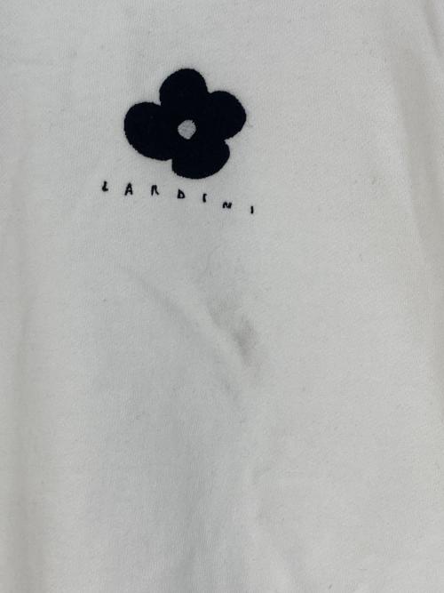 LARDINI（ラルディーニ）LARDINI (ラルディーニ) クルーネッスウェット/コットンジャージー ホワイト サイズ:Mの古着・服飾アイテム