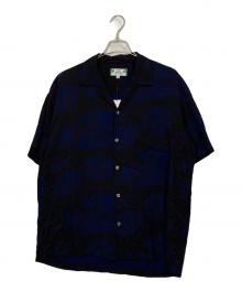 TWO PALMS×TOMORROW LAND（トゥーパームス×トゥモローランド）の古着「レーヨン アロハシャツ」｜ネイビー