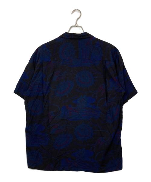 TWO PALMS（トゥーパームス）TWO PALMS (トゥーパームス) TOMORROW LAND (トゥモローランド) レーヨン アロハシャツ ネイビー サイズ:Lの古着・服飾アイテム