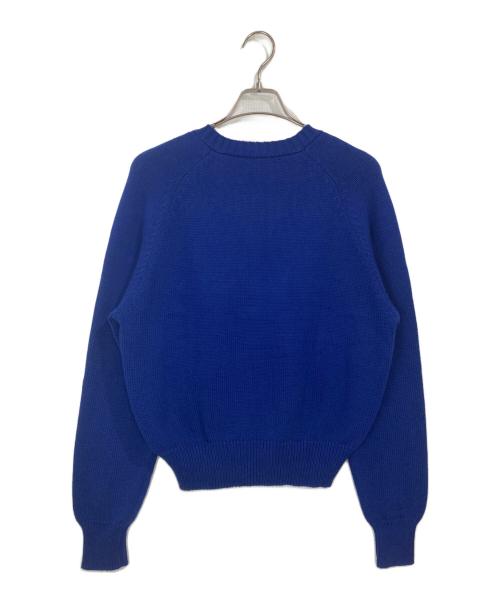 SPECIALE（スペチャーレ）SPECIALE (スペチャーレ) Vネックニット ブルー サイズ:Lの古着・服飾アイテム