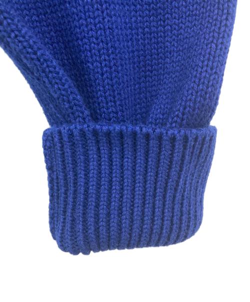 SPECIALE（スペチャーレ）SPECIALE (スペチャーレ) Vネックニット ブルー サイズ:Lの古着・服飾アイテム