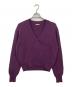 SPECIALE（スペチャーレ）の古着「Vネックニット」｜パープル