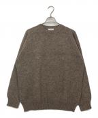 Jamieson'sジャミーソンズ）の古着「クルーネックニット」｜ブラウン
