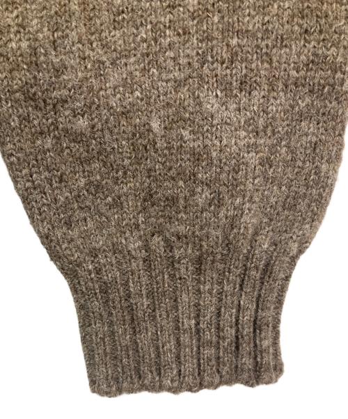 Jamieson's（ジャミーソンズ）Jamieson's (ジャミーソンズ) クルーネックニット ブラウン サイズ:XLの古着・服飾アイテム