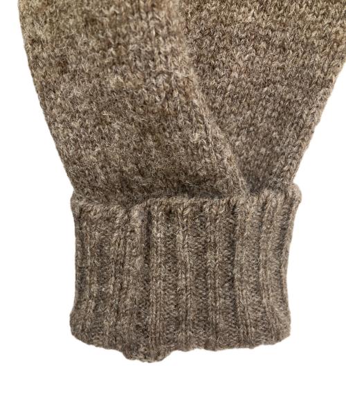 Jamieson's（ジャミーソンズ）Jamieson's (ジャミーソンズ) クルーネックニット ブラウン サイズ:XLの古着・服飾アイテム