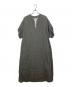 TICCA（ティッカ）の古着「リネンツイストスリーブワンピース」｜グレー