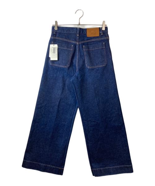 J&M DAVIDSON（ジェイ＆エム デヴィッドソン）J&M DAVIDSON (ジェイ＆エム デヴィッドソン) ワイドレッグ クロップト ジーンズ インディゴ サイズ:8の古着・服飾アイテム