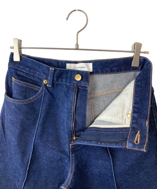 J&M DAVIDSON（ジェイ＆エム デヴィッドソン）J&M DAVIDSON (ジェイ＆エム デヴィッドソン) ワイドレッグ クロップト ジーンズ インディゴ サイズ:8の古着・服飾アイテム