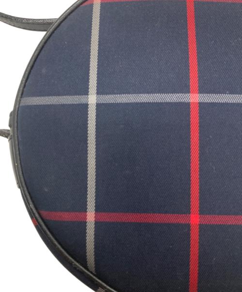 Burberry's（バーバリー）Burberry's (バーバリー) サークルショルダーバッグ ネイビーの古着・服飾アイテム