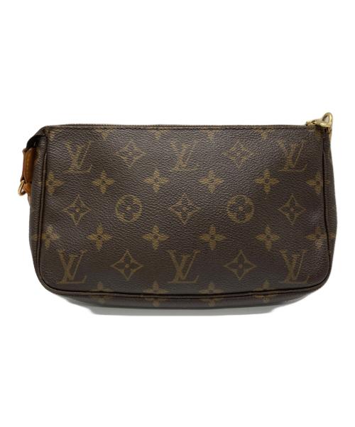 LOUIS VUITTON（ルイ ヴィトン）LOUIS VUITTON (ルイ ヴィトン) ポーチ ブラウンの古着・服飾アイテム