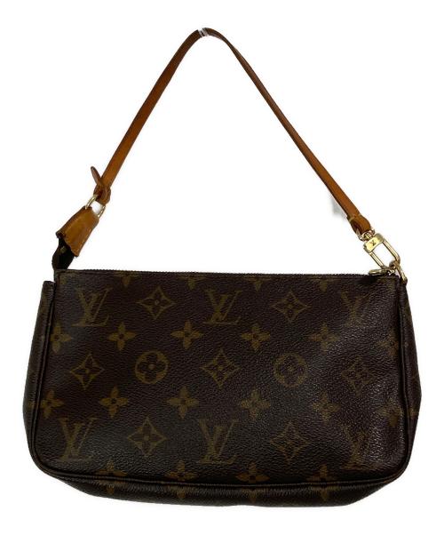 LOUIS VUITTON（ルイ ヴィトン）LOUIS VUITTON (ルイ ヴィトン) ポーチ ブラウンの古着・服飾アイテム
