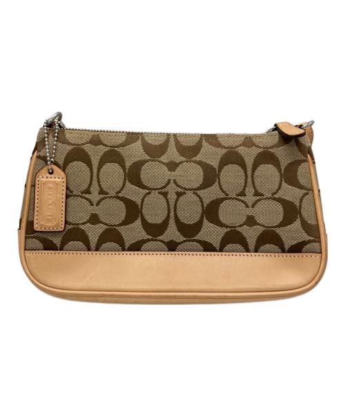 COACH（コーチ）COACH (コーチ) ワンショルダーバッグ ベージュの古着・服飾アイテム
