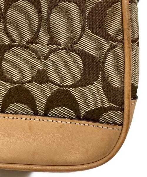 COACH（コーチ）COACH (コーチ) ワンショルダーバッグ ベージュの古着・服飾アイテム