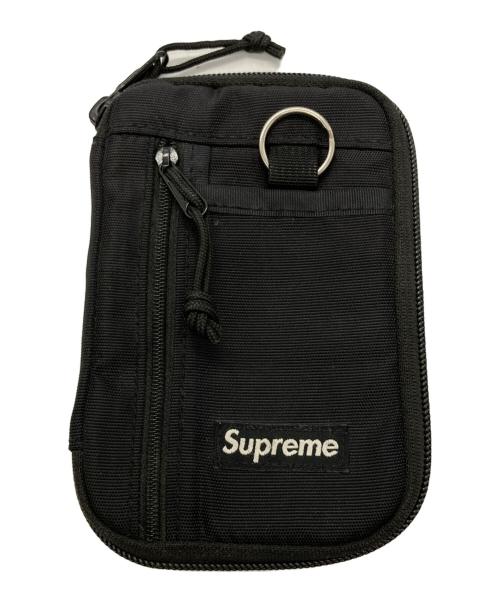 SUPREME（シュプリーム）Supreme (シュプリーム) 19AW Small Zip Pouch Wallet ブラックの古着・服飾アイテム