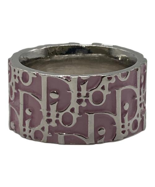 Christian Dior（クリスチャン ディオール）Christian Dior (クリスチャン ディオール) No2トロッターリング ピンク サイズ:6の古着・服飾アイテム