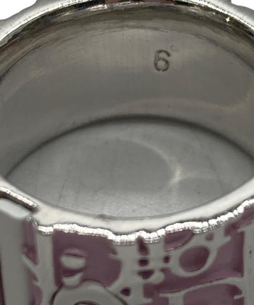 Christian Dior（クリスチャン ディオール）Christian Dior (クリスチャン ディオール) No2トロッターリング ピンク サイズ:6の古着・服飾アイテム