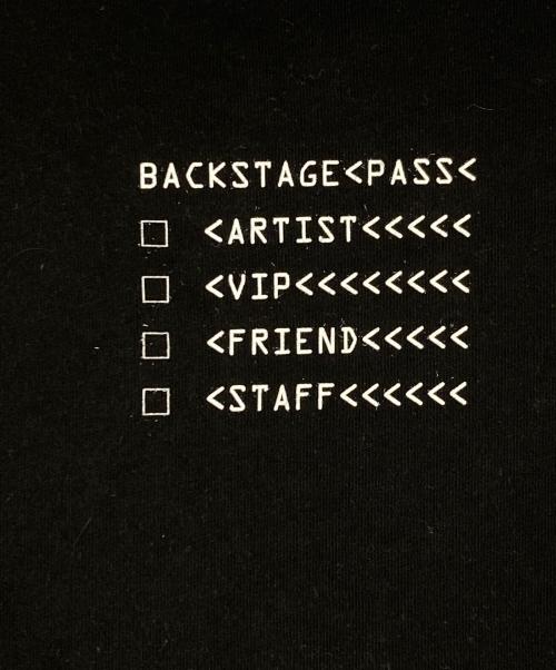 MONCLER（モンクレール）MONCLER (モンクレール) FRAGMENT DESIGN (フラグメントデザイン) WORLD TOUR 2019 TEE ブラック サイズ:Ｓの古着・服飾アイテム