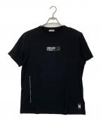 MONCLER×FRAGMENT DESIGNモンクレール×フラグメントデザイン）の古着「プリントTシャツ」｜ブラック