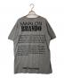 DOLCE & GABBANA (ドルチェ＆ガッバーナ) プリントTシャツ グレー サイズ:48：5000円