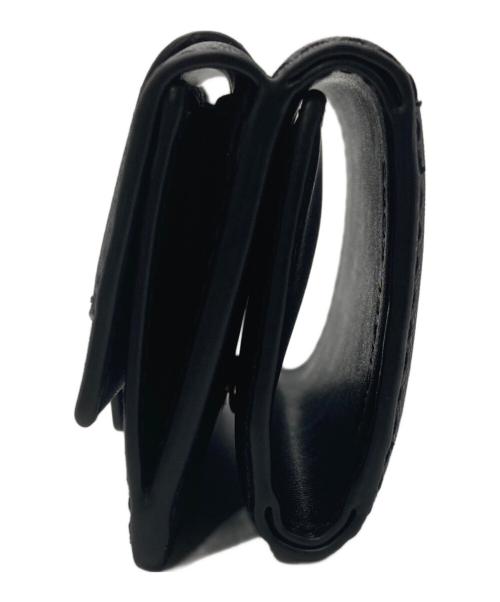 MICHAEL KORS（マイケル・コース）MICHAEL KORS (マイケル・コース) 3つ折り財布 ブラックの古着・服飾アイテム