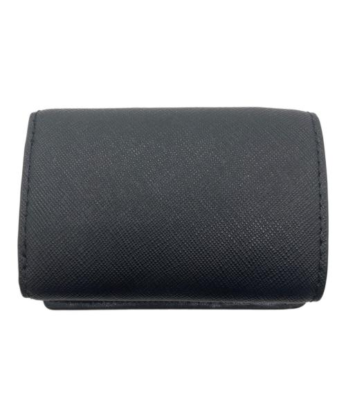 MICHAEL KORS（マイケル・コース）MICHAEL KORS (マイケル・コース) 3つ折り財布 ブラックの古着・服飾アイテム