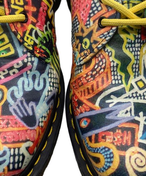 Dr.Martens（ドクターマーチン）Dr.Martens (ドクターマーチン) MARCWIGAN PAINT 3HOLE OXFORD SHOES マルチカラー サイズ:UK5の古着・服飾アイテム