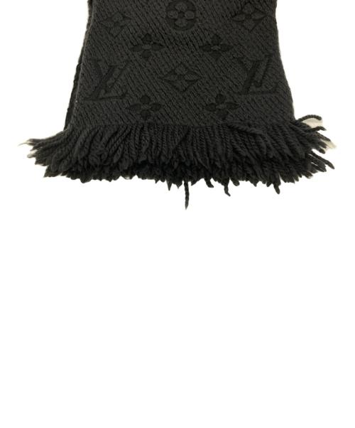 LOUIS VUITTON（ルイ ヴィトン）LOUIS VUITTON (ルイ ヴィトン) エシャルプ ロゴマニア ブラックの古着・服飾アイテム