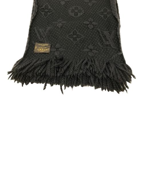 LOUIS VUITTON（ルイ ヴィトン）LOUIS VUITTON (ルイ ヴィトン) エシャルプ ロゴマニア ブラックの古着・服飾アイテム