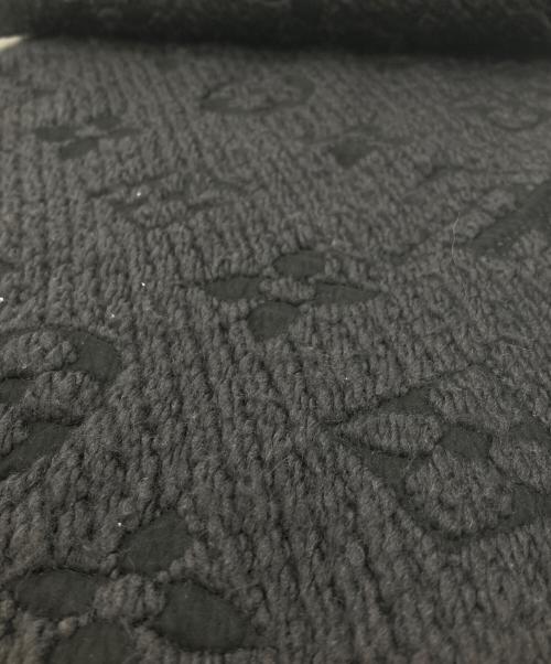LOUIS VUITTON（ルイ ヴィトン）LOUIS VUITTON (ルイ ヴィトン) エシャルプ ロゴマニア ブラックの古着・服飾アイテム