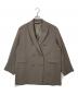 AP STUDIO（エーピーストゥディオ）の古着「ダブルブレストジャケット」｜グレー