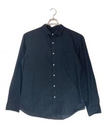 Frank&Eileen（フランクアンドアイリーン）の古着「LUKE ルーク ライトポプリンシャツ」｜ブラック