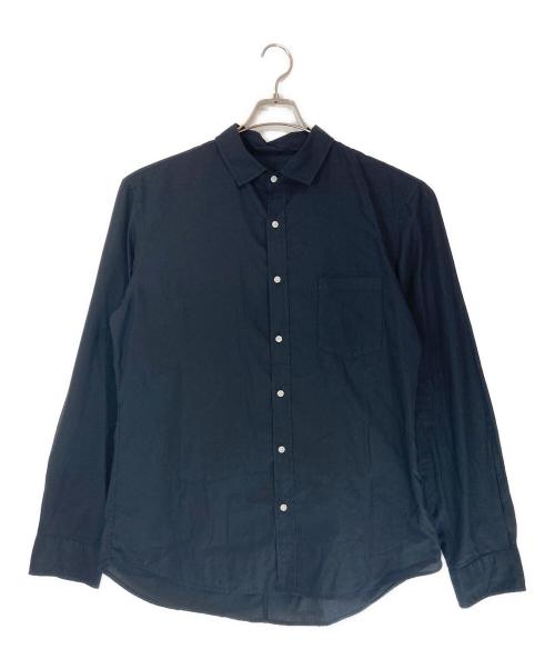 Frank&Eileen（フランクアンドアイリーン）Frank&Eileen (フランクアンドアイリーン) LUKE ルーク ライトポプリンシャツ ブラック サイズ:Lの古着・服飾アイテム