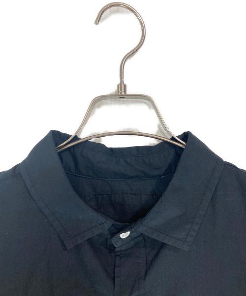 Frank&Eileen（フランクアンドアイリーン）Frank&Eileen (フランクアンドアイリーン) LUKE ルーク ライトポプリンシャツ ブラック サイズ:Lの古着・服飾アイテム