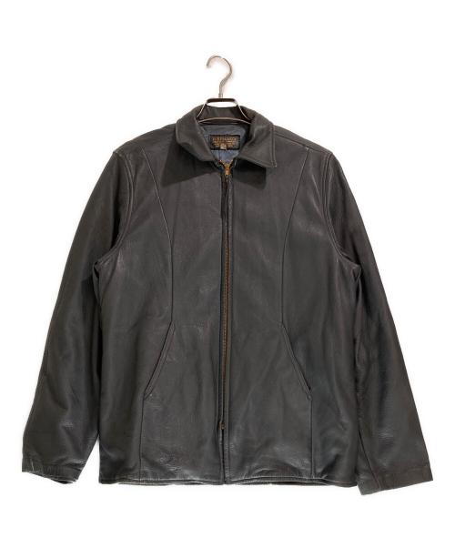 W.B.PLACE&CO.（ダブリュー・ビー・プレイス・アンド・カンパニー）W.B.PLACE&CO. (ダブリュー・ビー・プレイス・アンド・カンパニー) レザージャケット グレー サイズ:40の古着・服飾アイテム