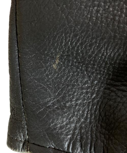 W.B.PLACE&CO.（ダブリュー・ビー・プレイス・アンド・カンパニー）W.B.PLACE&CO. (ダブリュー・ビー・プレイス・アンド・カンパニー) レザージャケット グレー サイズ:40の古着・服飾アイテム